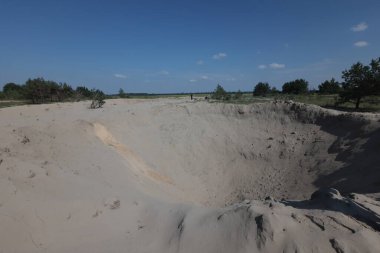 Russian Aerial Bombs And Unexploded Ordnance Disposal Near Chernihiv, Ukraine