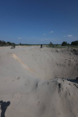 Russian Aerial Bombs And Unexploded Ordnance Disposal Near Chernihiv, Ukraine