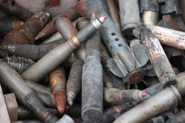 Russian Aerial Bombs And Unexploded Ordnance Disposal Near Chernihiv, Ukraine