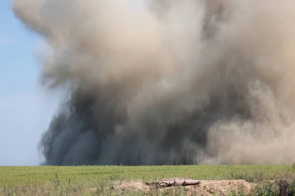 Russian Aerial Bombs And Unexploded Ordnance Disposal Near Chernihiv, Ukraine