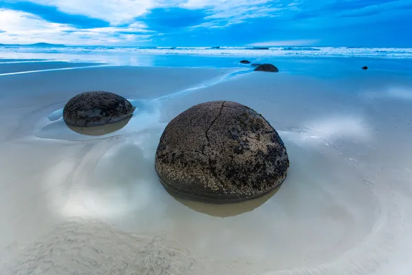 Pedras de Moeraki — Fotografia de Stock