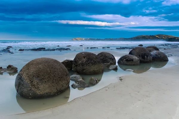 Pedras de Moeraki — Fotografia de Stock