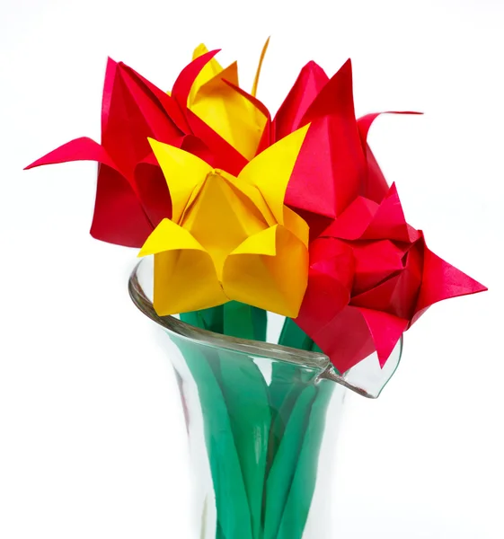 Tulpen in der Vase — Stockfoto