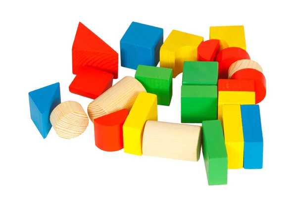 Lego de madeira Imagem De Stock