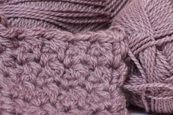 skein iplik mocha renk closeup ve örgü