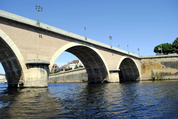 Παλιά γέφυρα Bergerac — Φωτογραφία Αρχείου
