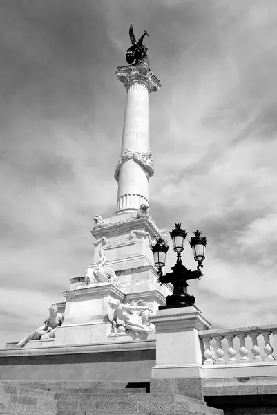 纪念碑 des girondins — 图库照片
