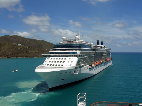 Celebrity Solstice cruise ship — Stock Photo, Image