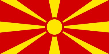 Makedonya Cumhuriyeti bayrağı