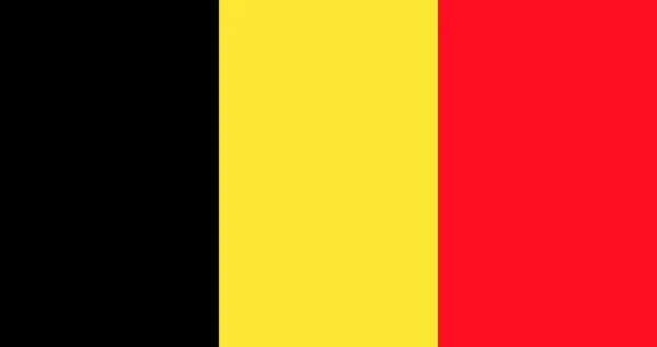 Bandiera Belguim — Foto Stock