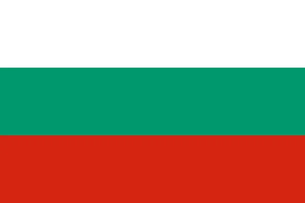Bulgarische Flagge — Stockfoto