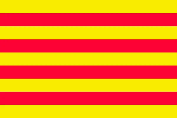 Katalanische Flagge — Stockfoto