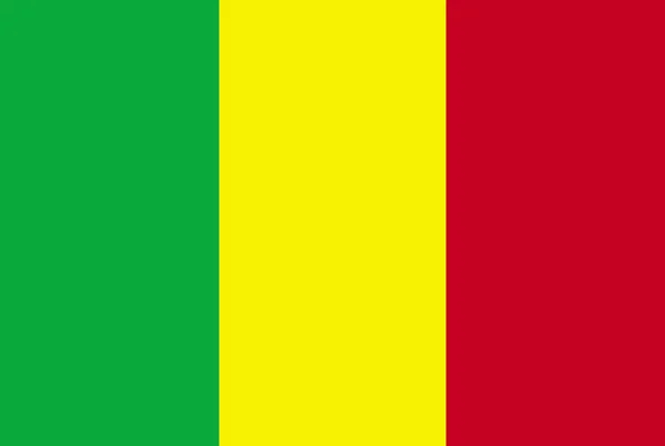 Mali Flag — Stock Photo, Image