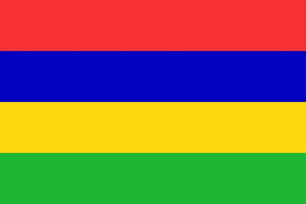 Mauritius Flag — Stock Photo, Image
