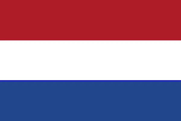 Vlag van Nederland — Stockfoto