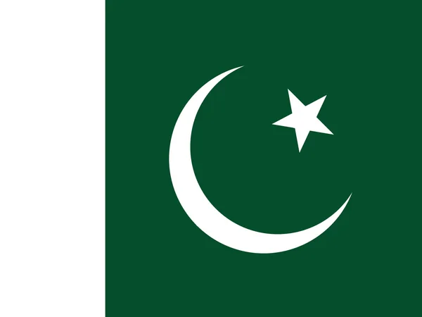 Pakistan flagga — Stockfoto