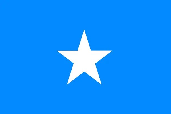 소말리아 국기 — 스톡 사진