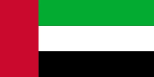 Bandiera Emirati Arabi Uniti — Foto Stock