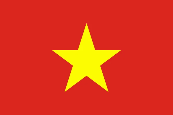 Bandeira Vietname — Fotografia de Stock