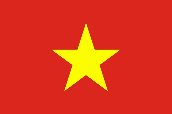 Drapeau Vietnam — Photo