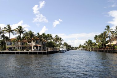 Fort Lauderdale'de canal
