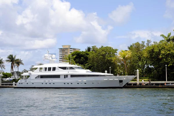 Yacht di Fort Lauderdale — Stok Foto