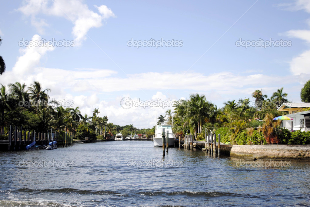 Canal in Fort Lauderdale