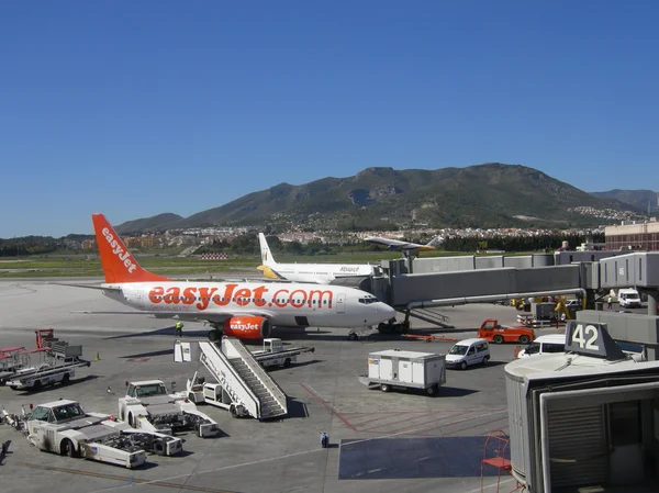 Malaga airport — Stock Photo, Image