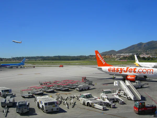 Malaga airport — Stock Photo, Image