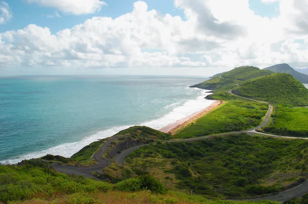 Turtle bay in St Kitts — Stockfoto