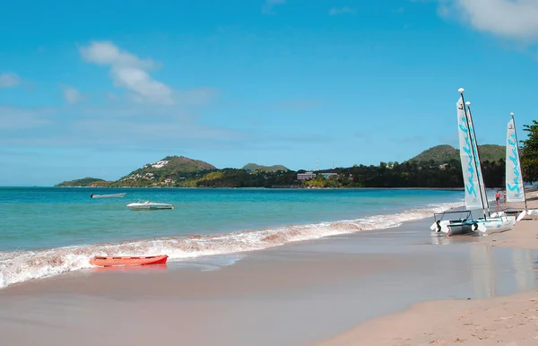 St Lucia halcyon plaj sandaletleri — Stok fotoğraf