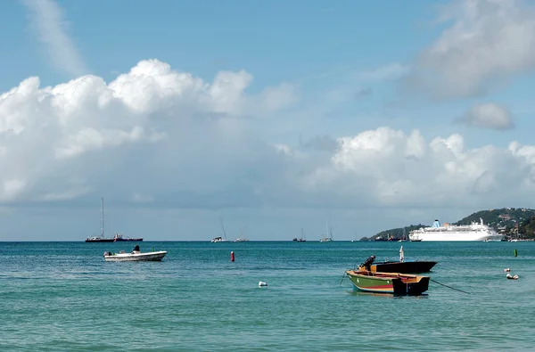 Grand anse beach i grenada — Stockfoto