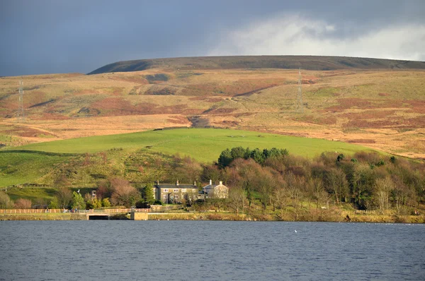 Lago Hollingworth en Rochdale — Foto de Stock