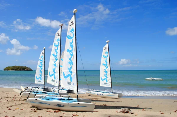Spiaggia di Halcyon a Santa Lucia — Foto Stock