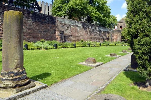 Giardini romani a Chester — Foto Stock
