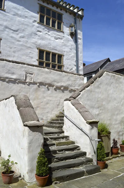 Plas mawr w conwy Północnej Walii — Zdjęcie stockowe