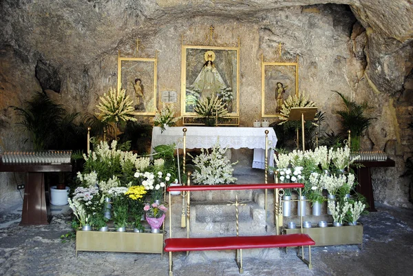 Ermita De La Virgen De La Pena Altar Mijas — Stockfoto