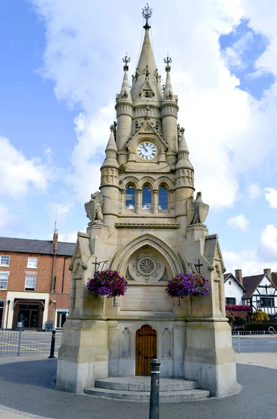 Torre dell'orologio Rother Street a Royal Leamington Spa — Foto Stock
