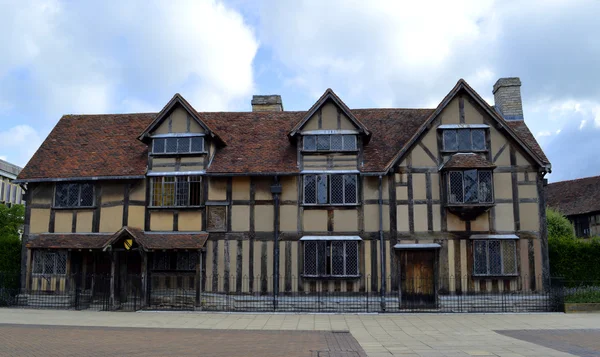 William shakespeare birthplace v Stratford nad Avonou — Stock fotografie