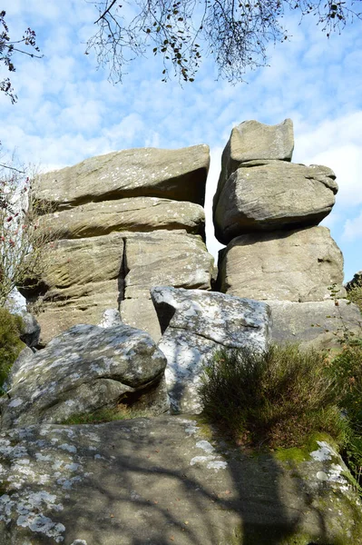 Die Felsen Von Bingham Sind Eine Stätte Von Besonderem Wissenschaftlichem — Stockfoto