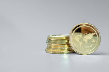 Golden Ripple (XRP) şifreleme para yığını, Crypto engelleme ağı içinde Dijital Para, teknoloji ve çevrimiçi internet değiş tokuşu kullanılarak takas edilir. Mali konsept