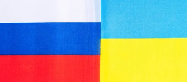 Україна Російські Прапори Молись Воюйте Воюйте Конфліктуйте Споріднюйтесь — стокове фото