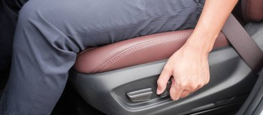 Yola çıkmadan önce el arabasının koltuğunu ayarla. Ergonomik ve güvenli ulaşım kavramı