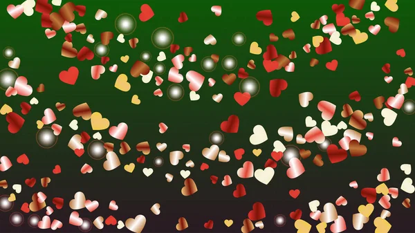 Miracle Background avec Confettis de particules scintillantes. Texture des lumières scintillantes. Modèle d'anniversaire. — Image vectorielle