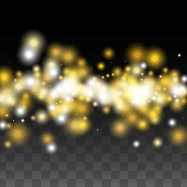 Luxusní Starry Night Design Pro Banner Plakát Šablona Karta Web — Stockový vektor