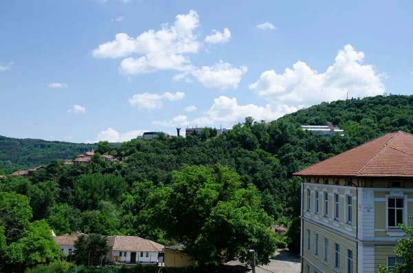 Widok Veliko Tarnovo Stare Miasto Północno Centralnej Bułgarii — Zdjęcie stockowe