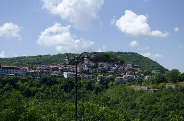 Άποψη Του Βέλικο Τάρνοβο Παλιά Πόλη Στη Βόρεια Κεντρική Βουλγαρία — Φωτογραφία Αρχείου