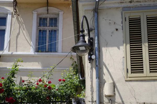 Bulgaristan 'ın kuzeyindeki eski şehir Veliko Tarnovo' nun manzarası