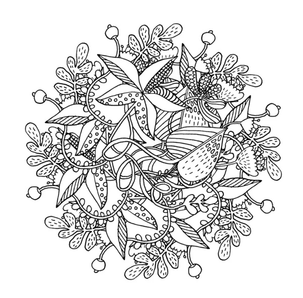 Floral decor — Stockvector