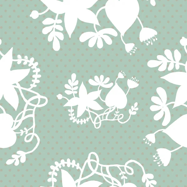 Floral seamless pattern — Stock Vector